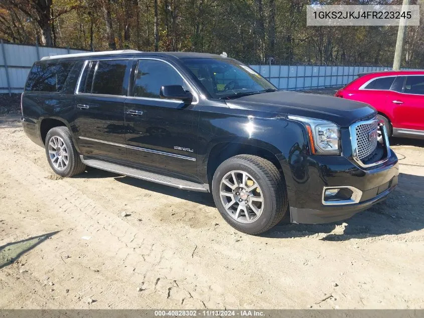 2015 GMC Yukon Xl 1500 Denali VIN: 1GKS2JKJ4FR223245 Lot: 40828302