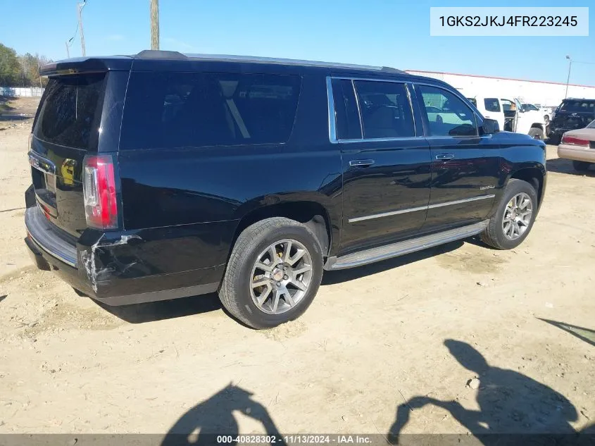 2015 GMC Yukon Xl 1500 Denali VIN: 1GKS2JKJ4FR223245 Lot: 40828302