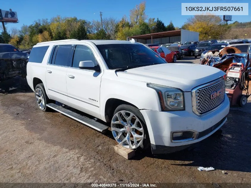 2015 GMC Yukon Xl 1500 Denali VIN: 1GKS2JKJ3FR507661 Lot: 40849375