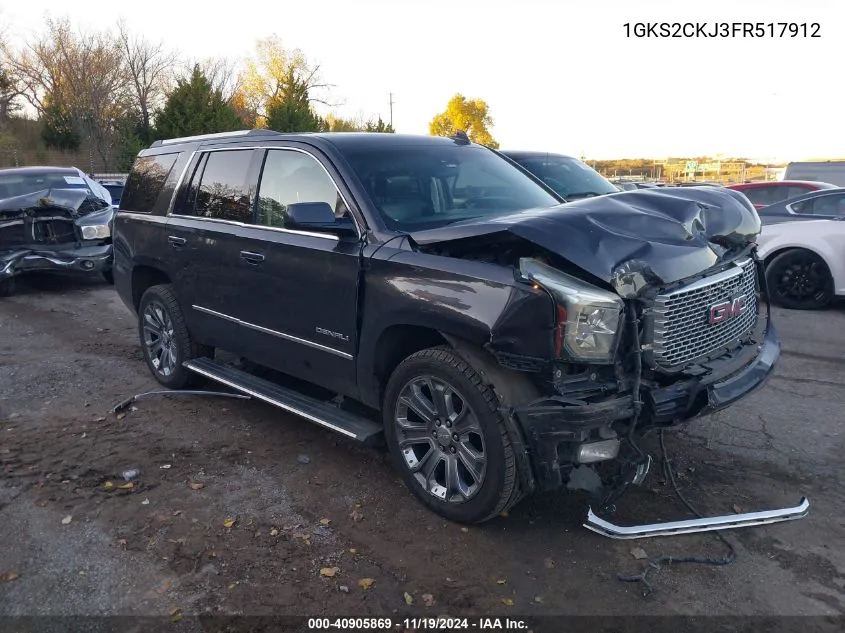 1GKS2CKJ3FR517912 2015 GMC Yukon Denali