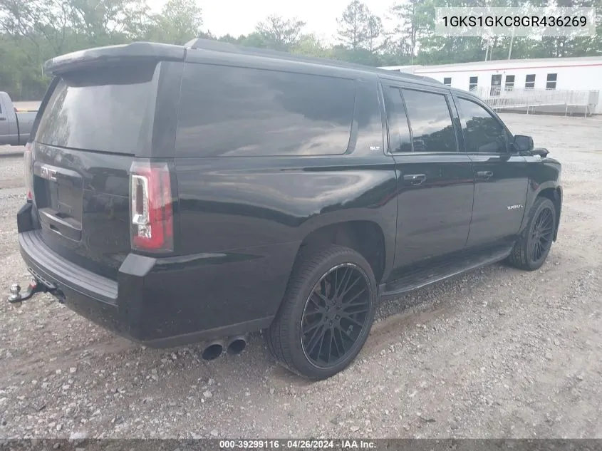 1GKS1GKC8GR436269 2016 GMC Yukon Xl Slt