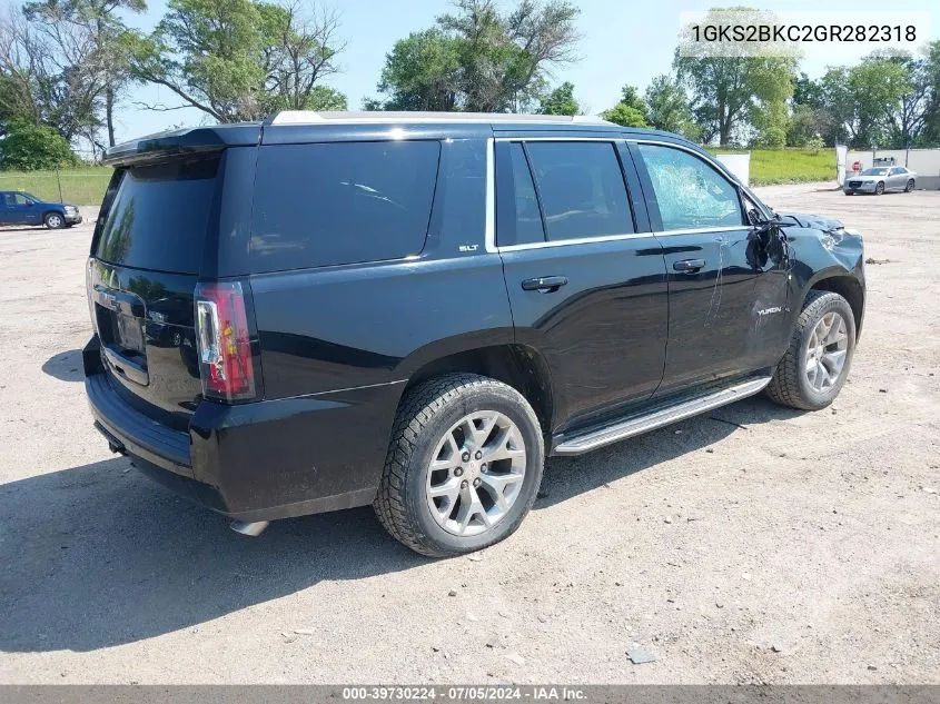 1GKS2BKC2GR282318 2016 GMC Yukon Slt