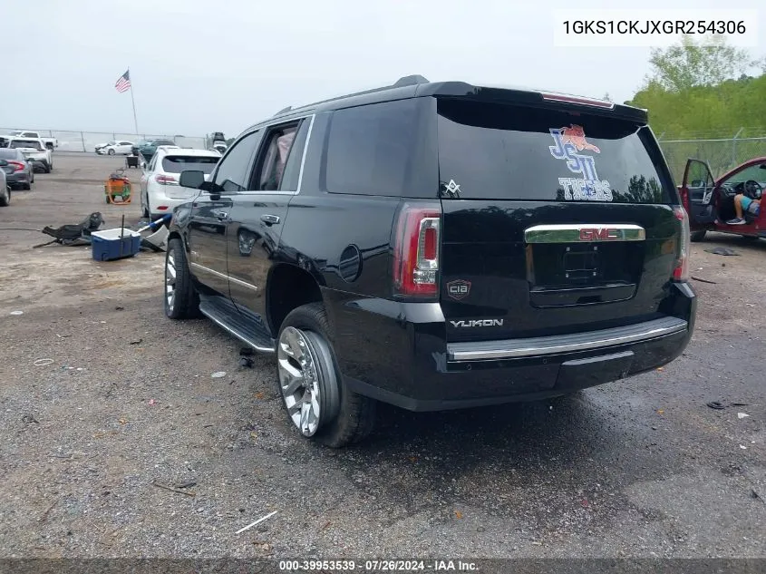 1GKS1CKJXGR254306 2016 GMC Yukon Denali