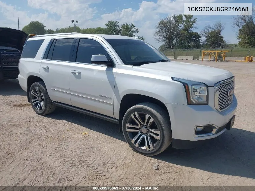 1GKS2CKJ8GR246668 2016 GMC Yukon Denali