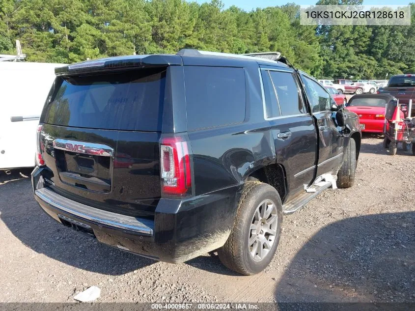 1GKS1CKJ2GR128618 2016 GMC Yukon Denali