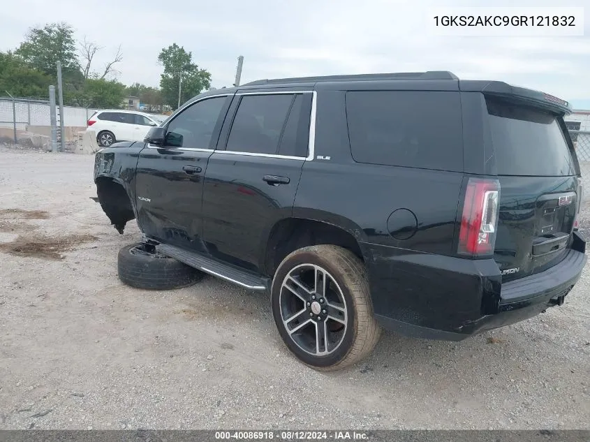 1GKS2AKC9GR121832 2016 GMC Yukon Sle