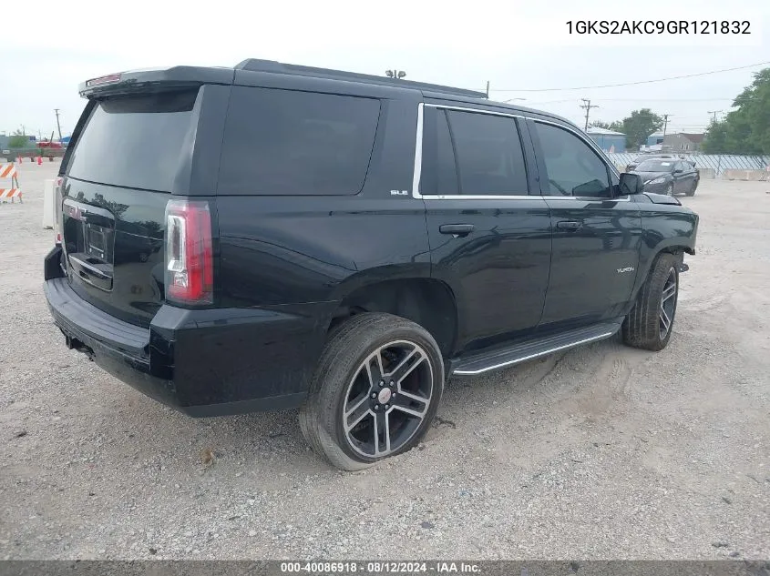 1GKS2AKC9GR121832 2016 GMC Yukon Sle