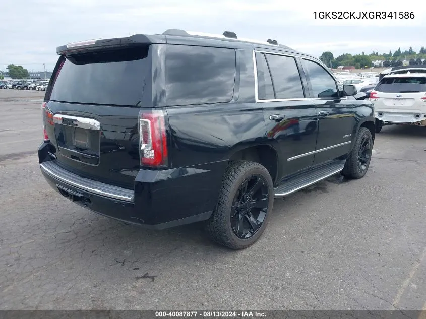 1GKS2CKJXGR341586 2016 GMC Yukon Denali