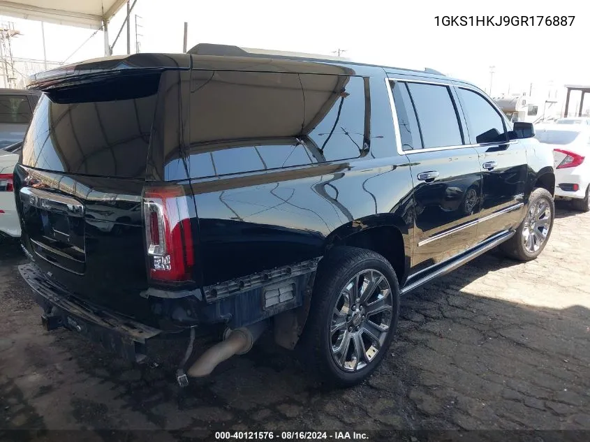 1GKS1HKJ9GR176887 2016 GMC Yukon Xl Denali