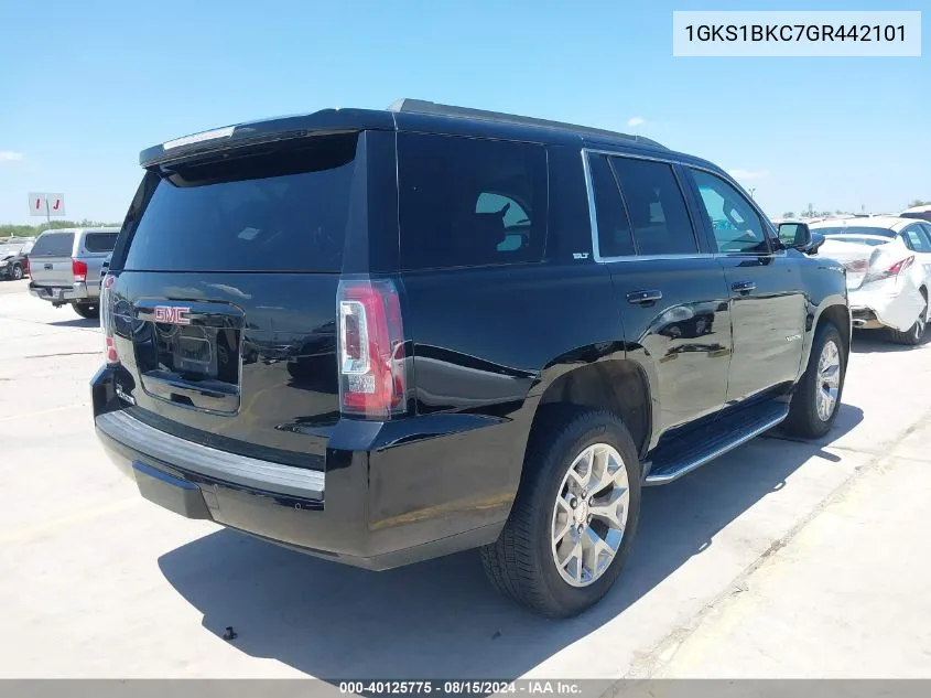 1GKS1BKC7GR442101 2016 GMC Yukon Slt