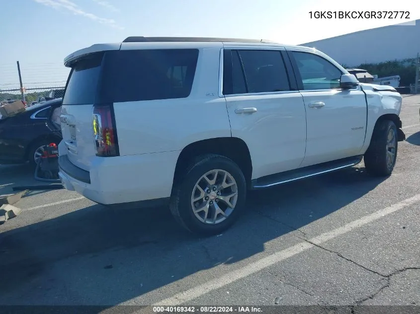 1GKS1BKCXGR372772 2016 GMC Yukon Slt