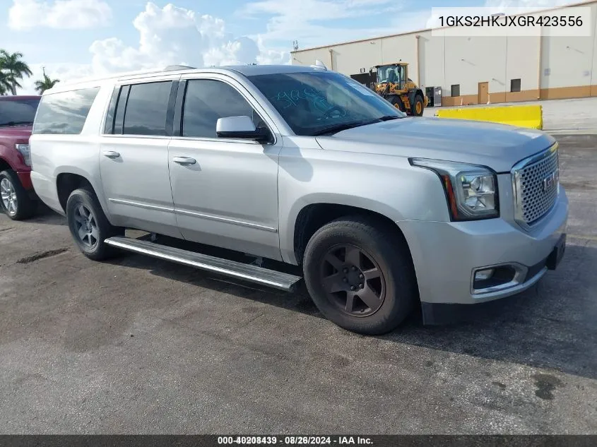 2016 GMC Yukon Xl Denali VIN: 1GKS2HKJXGR423556 Lot: 40208439