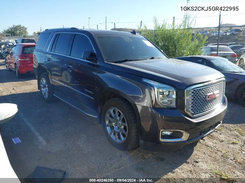 1GKS2CKJ5GR422995 2016 GMC Yukon Denali