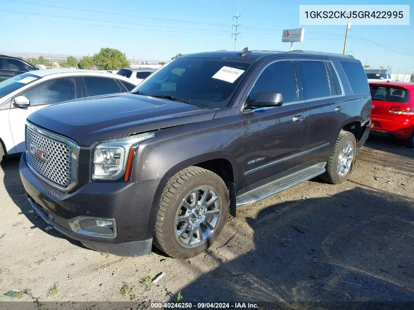 1GKS2CKJ5GR422995 2016 GMC Yukon Denali