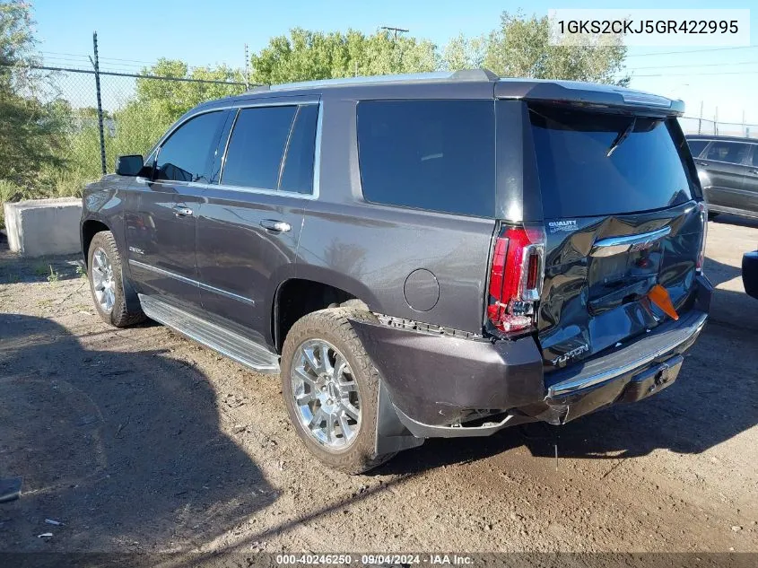 1GKS2CKJ5GR422995 2016 GMC Yukon Denali