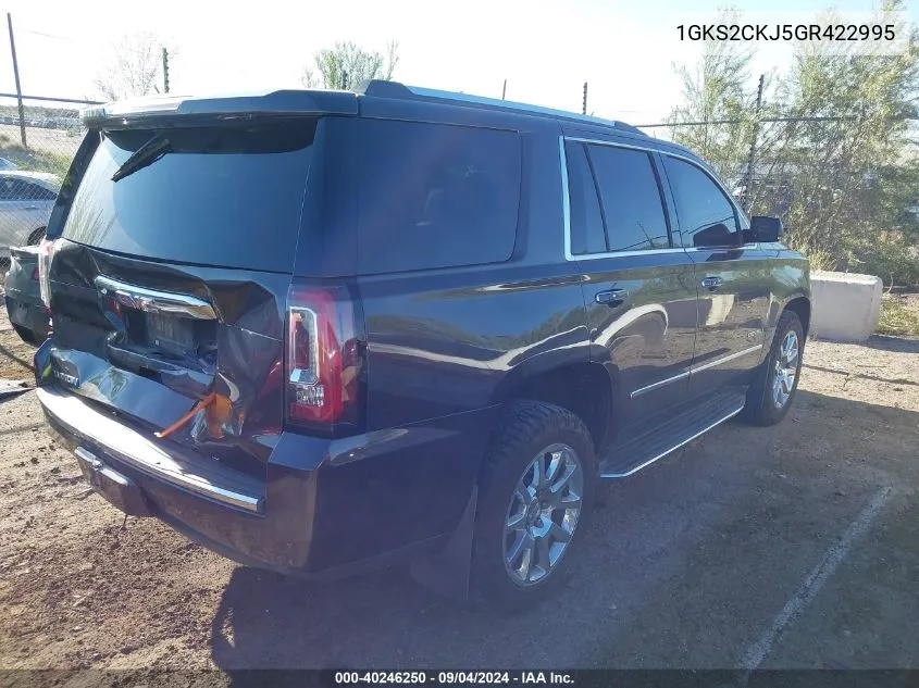 1GKS2CKJ5GR422995 2016 GMC Yukon Denali