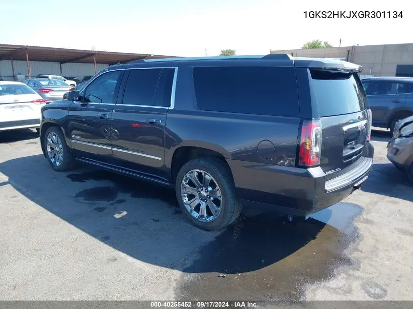 1GKS2HKJXGR301134 2016 GMC Yukon Xl Denali