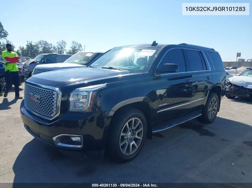 2016 GMC Yukon Denali VIN: 1GKS2CKJ9GR101283 Lot: 40261130