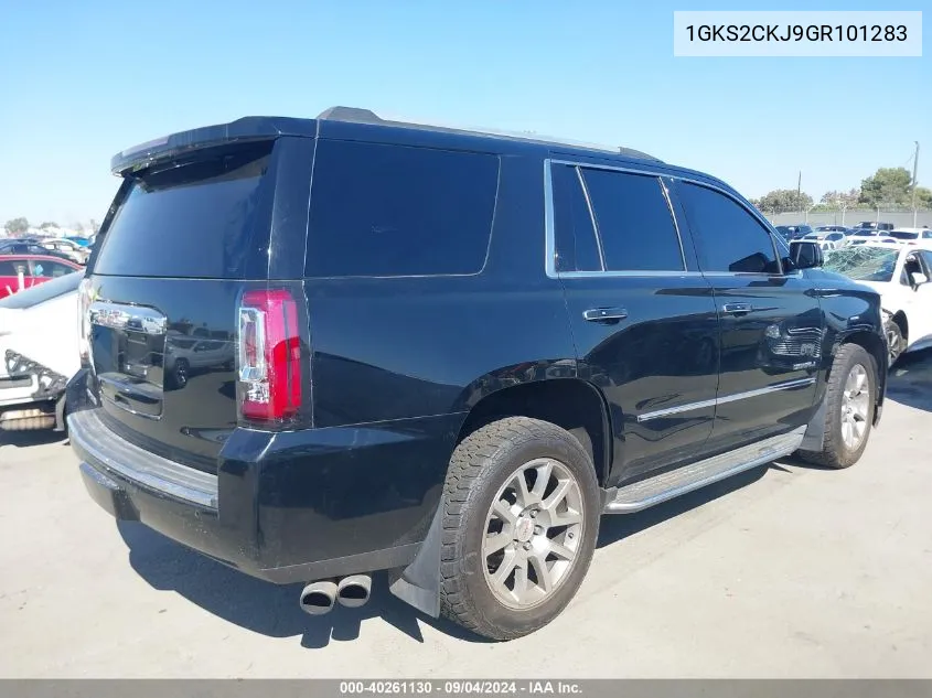 2016 GMC Yukon Denali VIN: 1GKS2CKJ9GR101283 Lot: 40261130