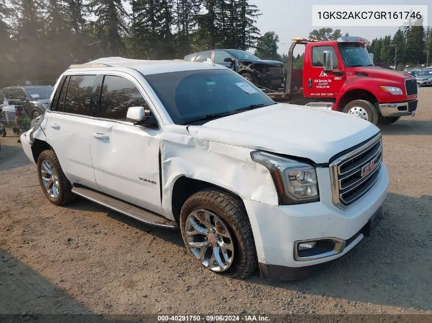 1GKS2AKC7GR161746 2016 GMC Yukon Sle