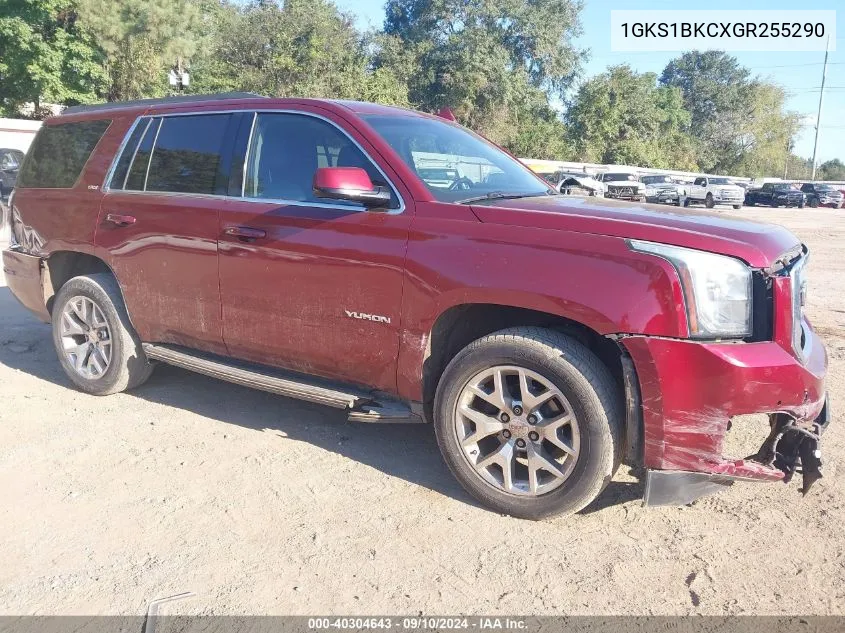 1GKS1BKCXGR255290 2016 GMC Yukon Slt