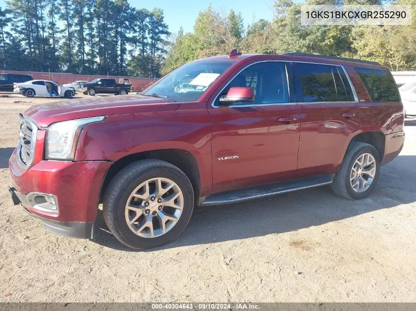 2016 GMC Yukon Slt VIN: 1GKS1BKCXGR255290 Lot: 40304643