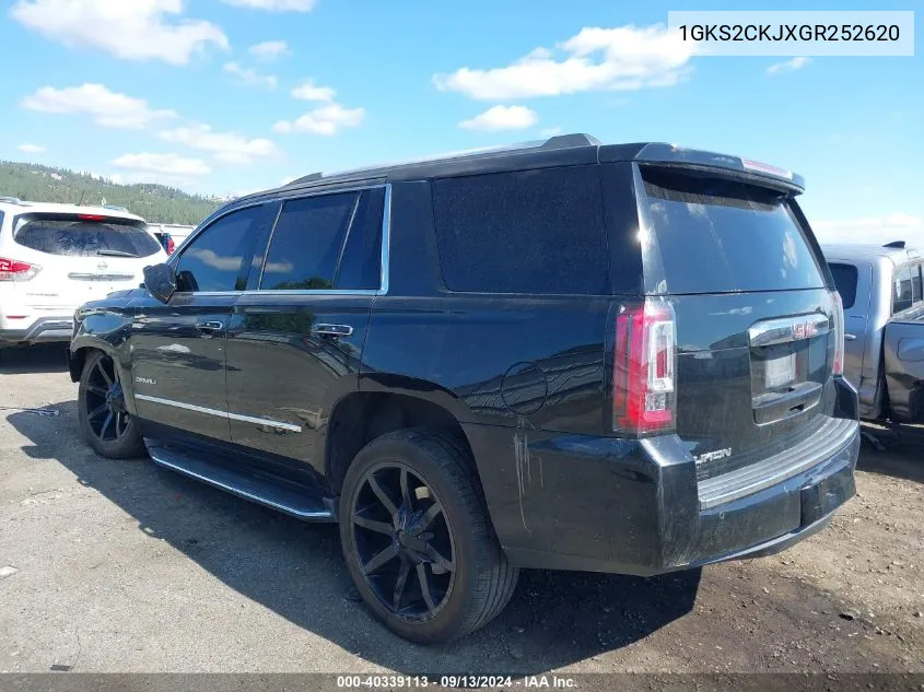 1GKS2CKJXGR252620 2016 GMC Yukon Denali