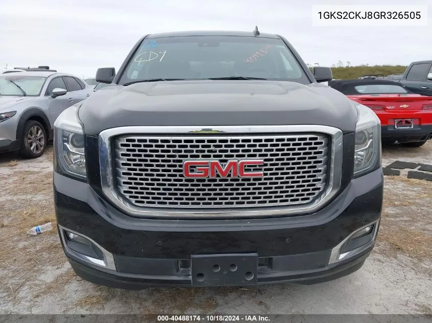 1GKS2CKJ8GR326505 2016 GMC Yukon Denali