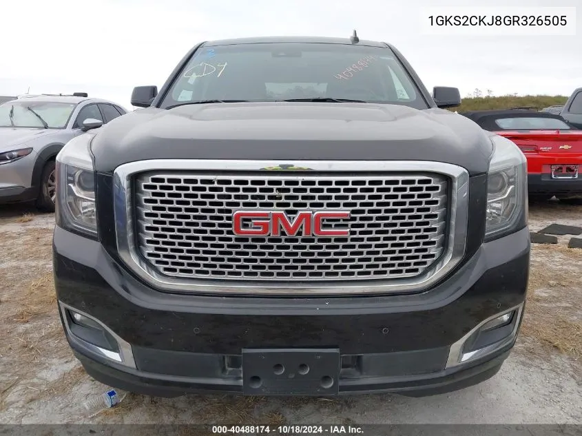 1GKS2CKJ8GR326505 2016 GMC Yukon Denali