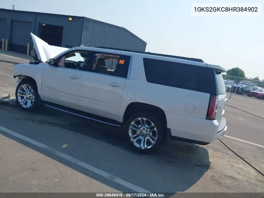 1GKS2GKC8HR384902 2017 GMC Yukon Xl Slt