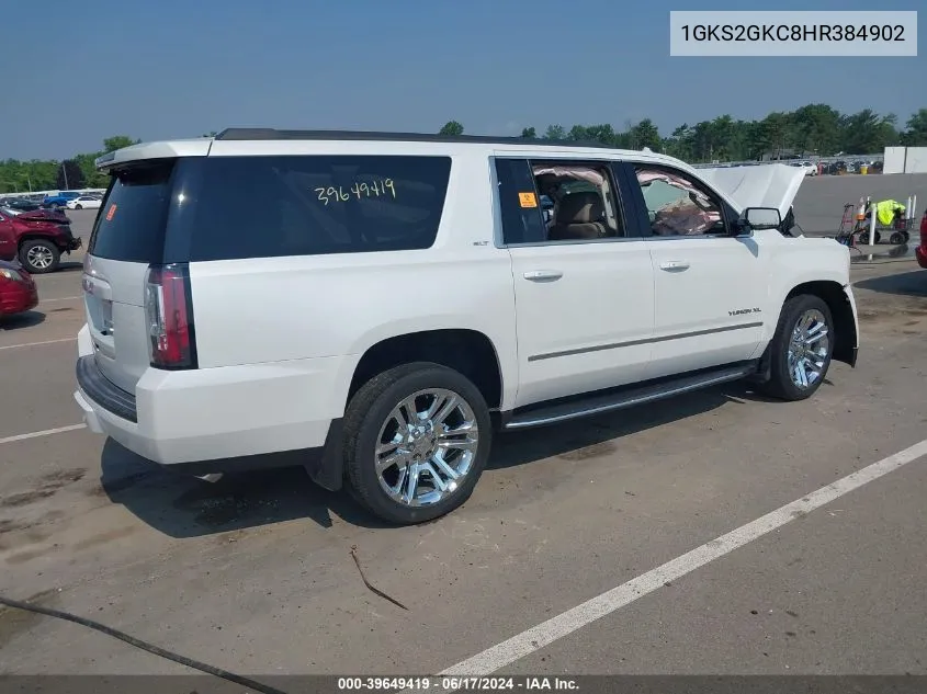 1GKS2GKC8HR384902 2017 GMC Yukon Xl Slt