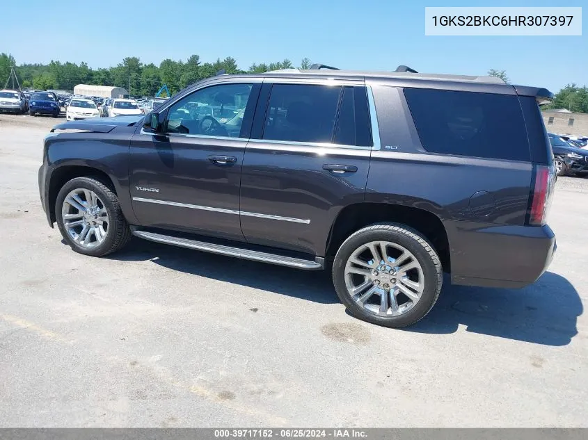 1GKS2BKC6HR307397 2017 GMC Yukon Slt