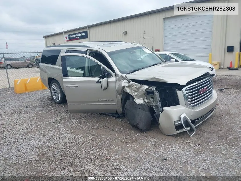 2017 GMC Yukon Xl Slt VIN: 1GKS1GKC8HR282308 Lot: 39936456