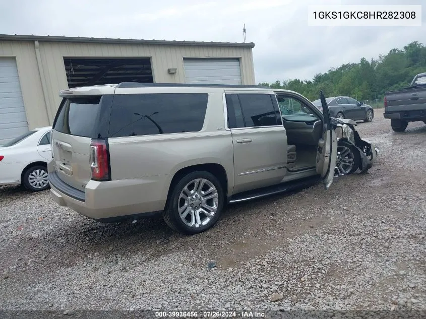 2017 GMC Yukon Xl Slt VIN: 1GKS1GKC8HR282308 Lot: 39936456