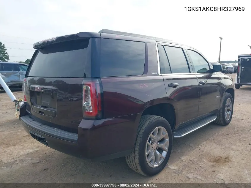 1GKS1AKC8HR327969 2017 GMC Yukon Sle