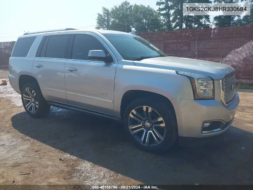 1GKS2CKJ8HR330684 2017 GMC Yukon Denali