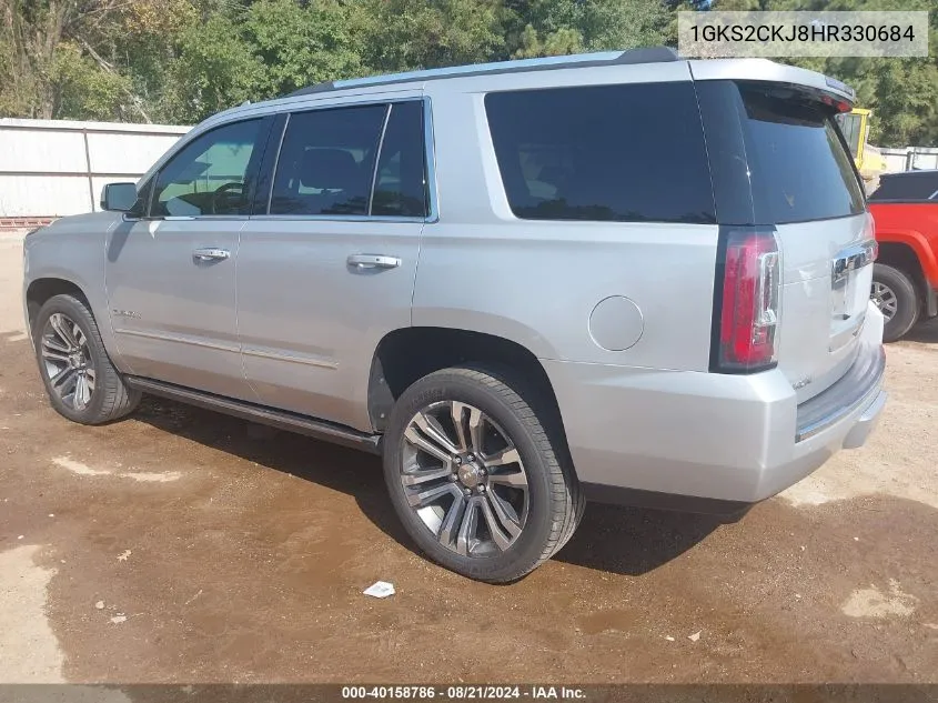 1GKS2CKJ8HR330684 2017 GMC Yukon Denali