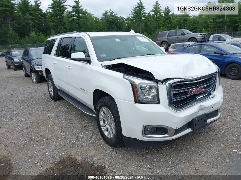 1GKS2GKC5HR324303 2017 GMC Yukon Xl Slt