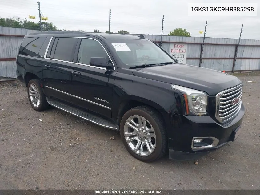 2017 GMC Yukon Xl Slt VIN: 1GKS1GKC9HR385298 Lot: 40194201