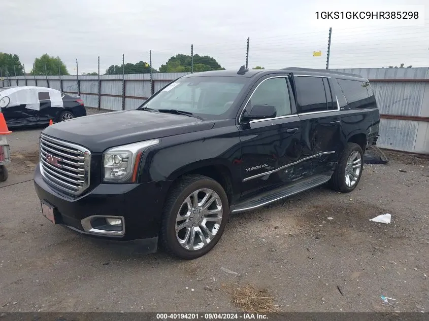 2017 GMC Yukon Xl Slt VIN: 1GKS1GKC9HR385298 Lot: 40194201