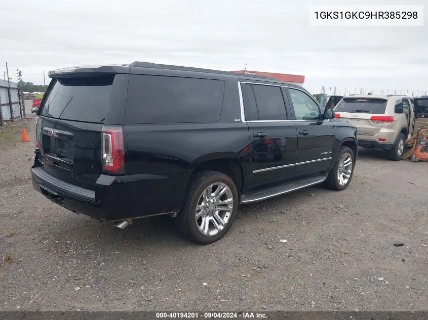 1GKS1GKC9HR385298 2017 GMC Yukon Xl Slt