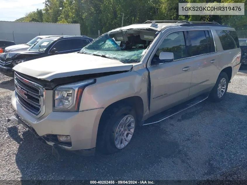 1GKS2GKC0HR319476 2017 GMC Yukon Xl Slt