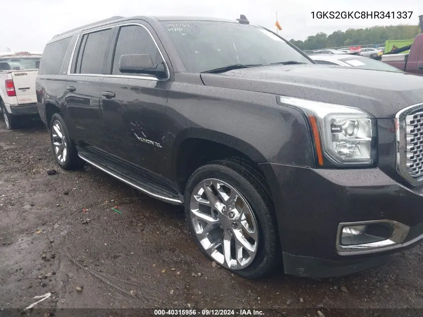 1GKS2GKC8HR341337 2017 GMC Yukon Xl Slt