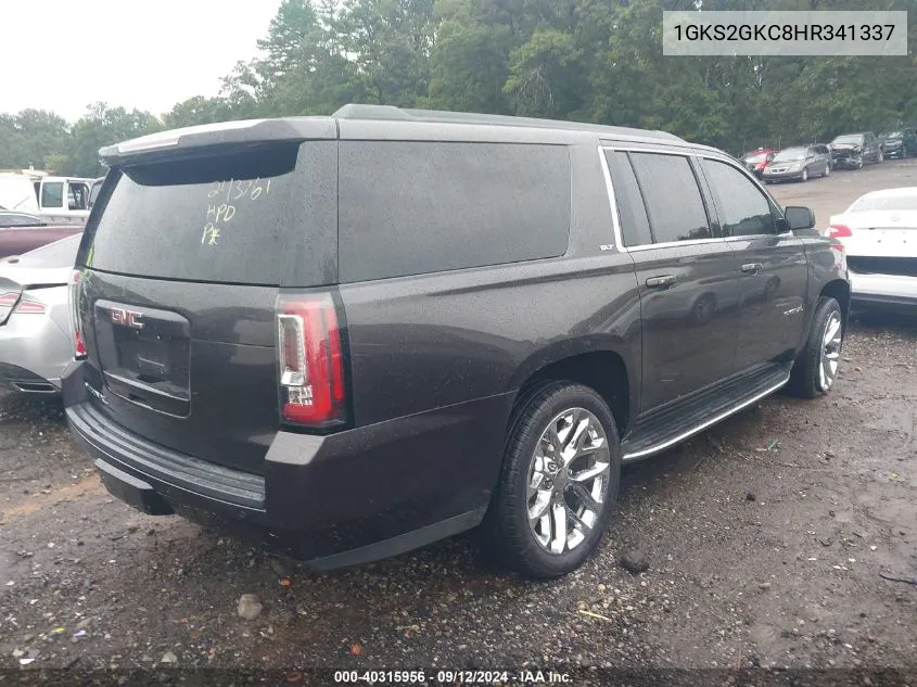 1GKS2GKC8HR341337 2017 GMC Yukon Xl Slt