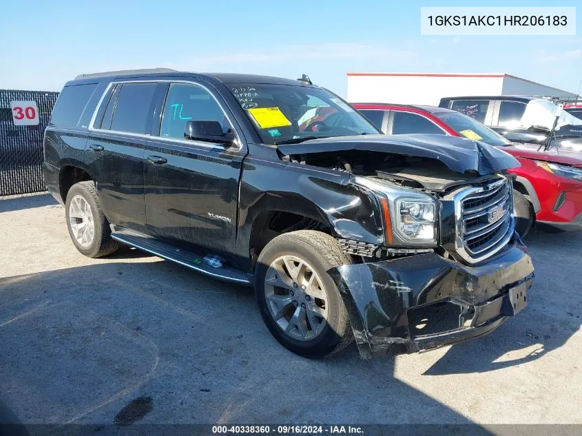 1GKS1AKC1HR206183 2017 GMC Yukon Sle