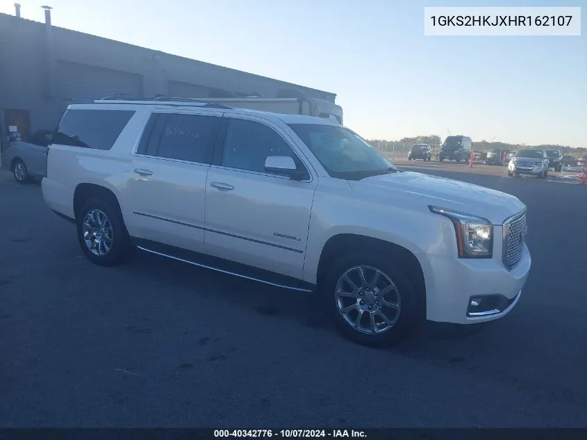 2017 GMC Yukon Xl Denali VIN: 1GKS2HKJXHR162107 Lot: 40342776