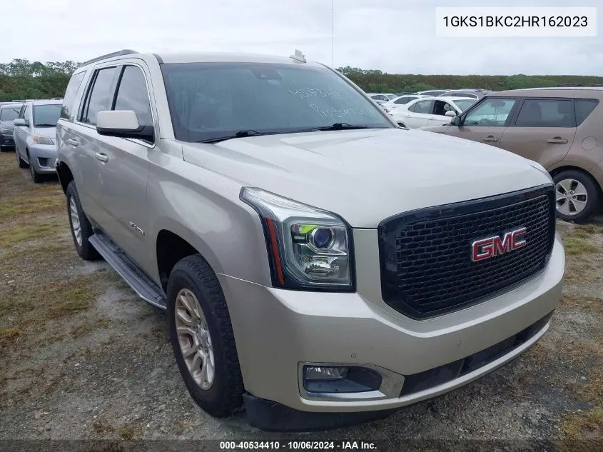 2017 GMC Yukon Slt VIN: 1GKS1BKC2HR162023 Lot: 40534410