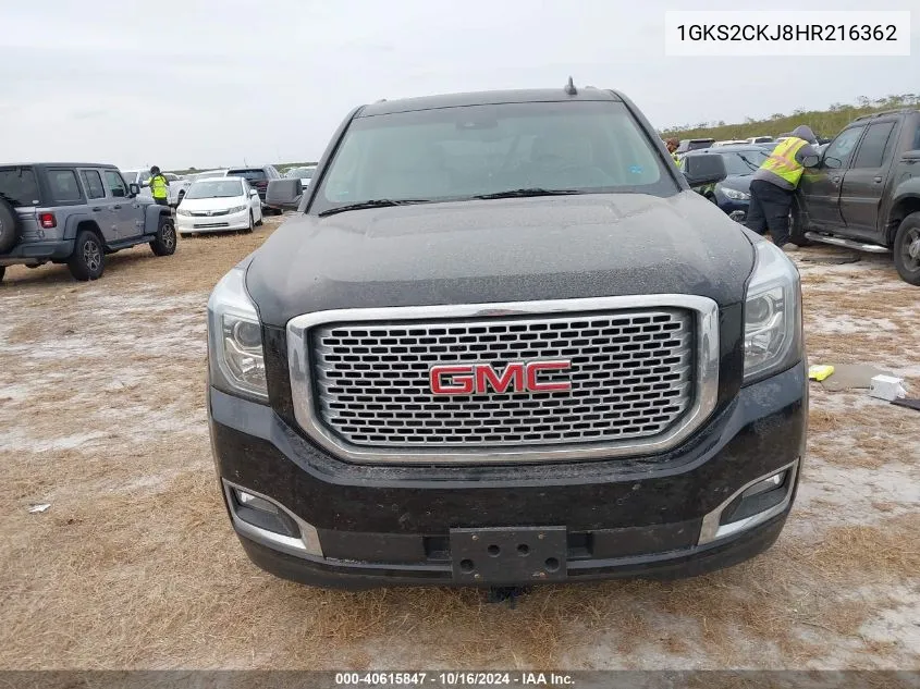 1GKS2CKJ8HR216362 2017 GMC Yukon Denali