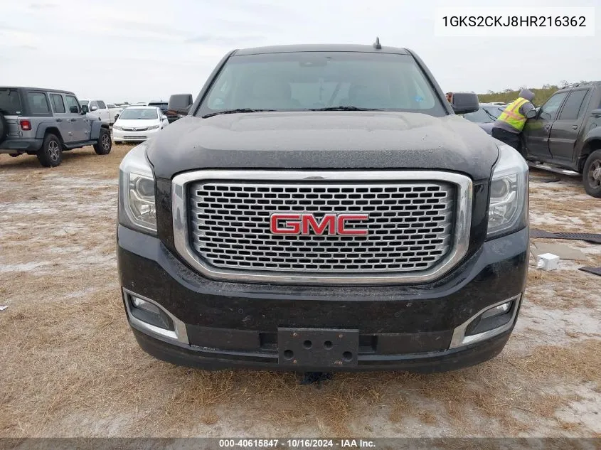 1GKS2CKJ8HR216362 2017 GMC Yukon Denali