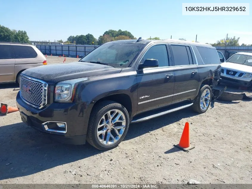 1GKS2HKJ5HR329652 2017 GMC Yukon Xl Denali